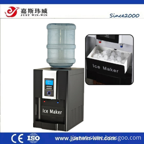 portable desktop dedicated hpme office ice maker with water dispenser crescent ice maker machine